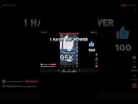 I have the power now
