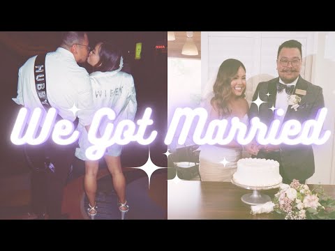 We got MARRIED!