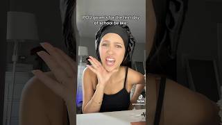 POV grwm’s for the first day of school be like: