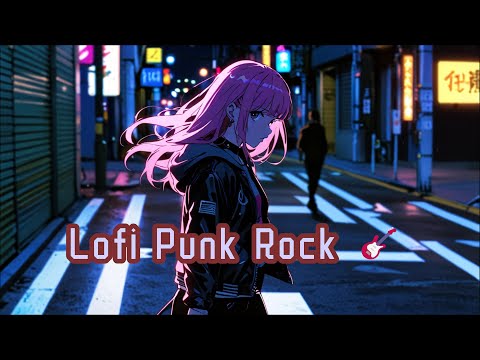 【Rock】Lofi Punk Rock 🎸 | Energetic Beats for Focus, Work, and Study Motivation