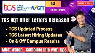 🔥 TCS Offer Letter 2025 Out | Interview Result Process Changed | Ninja, Digital & Prime Roles