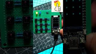 Unlock Pattern! ESP32 TTGO Visuino Project! #interstellar #arduino#visuino