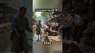 The Donkey’s Day Off! #shortsvideo #shortscreator #trendingshorts #shortcontent #ai #shortsvideo