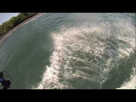 Kitesurfing Strapless, Light Wind, Ponce PR (Alejandro Monllor)