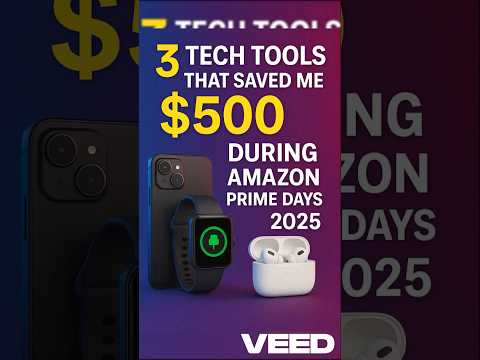 3 Tech Tools That Saved Me $500 During Amazon Prime Day 2025