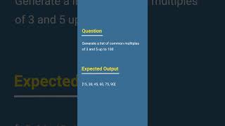 Python Interview Questions  List Comprehension Video 9 #tjpython #python #tutorjoes