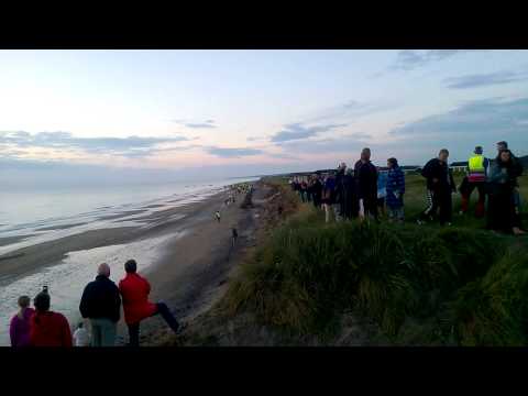 Starten på Coast2coast 2013