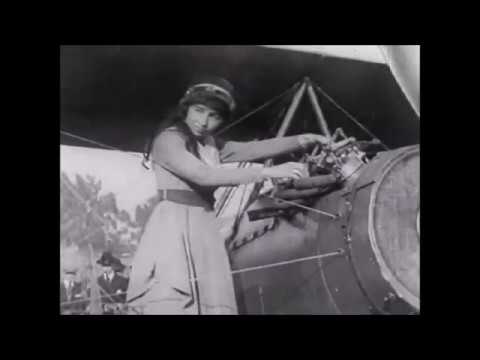 A bit of old airplane footage - U.S. Army Air Service, Kay Stinson and a couple more clips