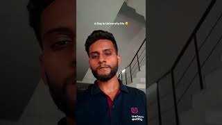 A day in my University life 🫠 Btech CSE student life #college #memories #minivlog #engineering
