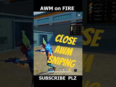 AWM on FIRE🔥 Don’t Miss The End🍷🗿 #shorts #garenafreefirehighlights
