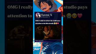 Nami and Usopp’s fear of the giant Brogy #nami #usopp #brogy #onepiece