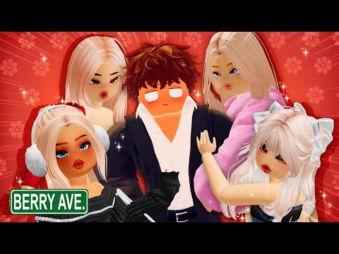 Four Billionaire Girls Fight Over Poor Boy  (Full) | Berry Avenue Roleplay Story