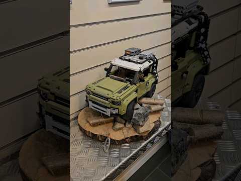 The LEGO Technic Land Rover DEFENDER! #lego #defender #shorts #ytshorts