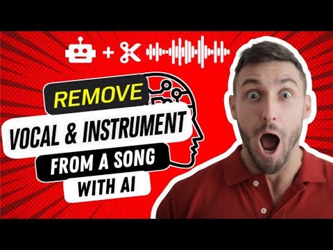 How to Remove Vocals From Any Song With Ai | Remove instrumental from a song | Ai Music Editor