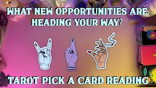 ✨What New Opportunities Are Heading Your Way?✨ Tarot Pick a Card Reading
