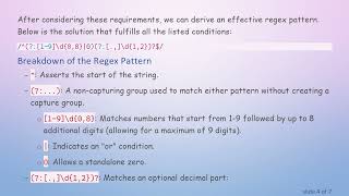 Mastering Regex for Decimal Numbers