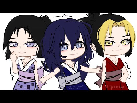 smile, sweet, sister, sadistic.. SURPRISE | Uzui x Wives | Gacha Club