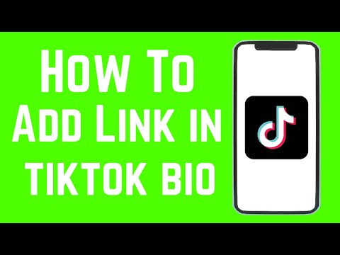 How to Add Link In Tiktok Bio (2023)