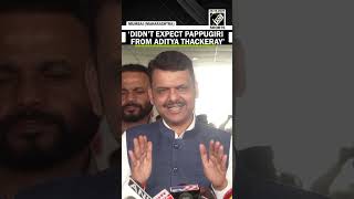 ‘Didn’t expect Pappugiri from Aditya Thackeray’ CM Fadnavis slams Aditya’s ‘voter scam’ remarks