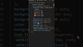 Text Color Animation Effect : 100 CSS Tricks #htmlcss #webdevelopment #frontend #coding #code