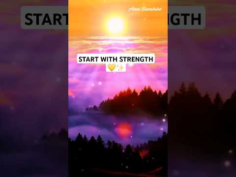 🔥 Start Your Day Right 💫| | Morning Affirmations for Strength 💛 #shortsfeed #fyp @AaniSunshine