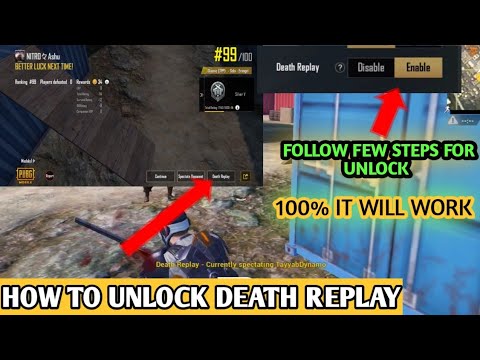 HOW TO ENABLE DEATH CAM IN PUBG MOBILE || PUBG MOBILE NEW UPDATE SECRET TRICK