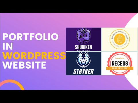 how to add portfolio in wordpress website/Website Maker