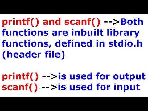 03 - Mastering printf & scanf in C | Complete Guide to Input and Output