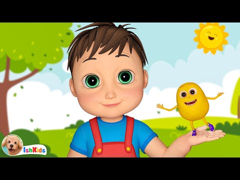 One Potato Two Potatoes | Nursery Rhymes | Kids Songs | IshKids Baby Songs