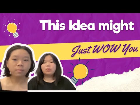Pitch Video of Wong Sisters, Natalia Wong & Valentina Wong - APKEC 2021 - Kidspreneurship