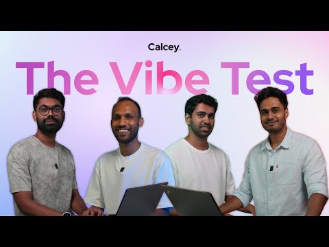 REAL developers try VIBE CODING TOOLS! Who wins? | The Vibe Test | Calcey