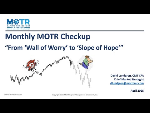 Monthly MOTR Checkup (MMC): "From 'Wall of Worry' to 'Slope of Hope'"