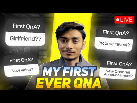 My First Ever Live QNA