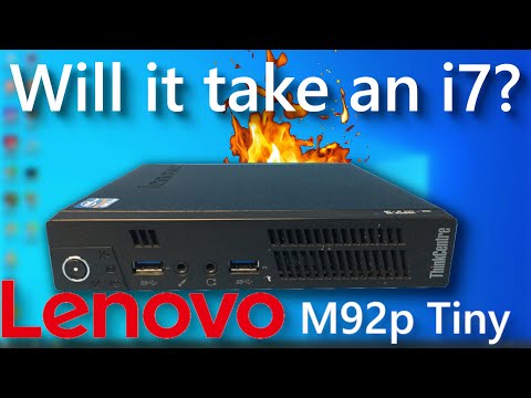 i7 3770 in a tiny Lenovo?  Trying to upgrade the CPU in my M92p Tiny. USFF