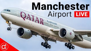 Manchester Airport LIVE ✈️