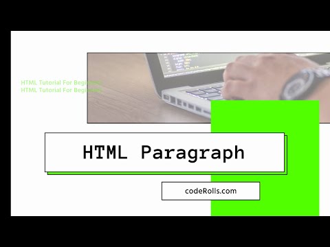How To Create Paragraph In HTML? | HTML 02