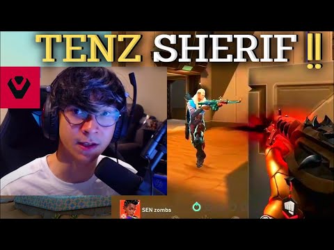 Tenz with mini Operator is so insane !!! 4k with sheriff  | Valorant highlight