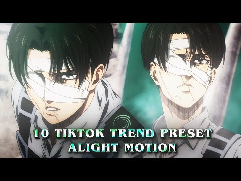 10 Tiktok Trend Edits Preset Base #30「Alight Link + XML + QR Code 」