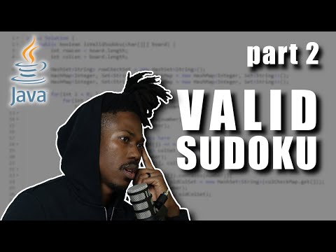 Valid Sudoku - Part 2 | Leetcode | Data Structures and Algorithms