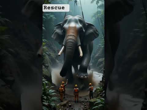 elephant rescue #elephant #animals #wildlife #amazingfacts #soundeffects #soundvariations #baby