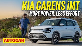 2023 Kia Carens iMT review - New 160hp petrol engine and iMT for family MPV | Autocar India