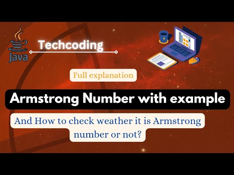 Armstrong number with example | Definition | How to check Armstrong number | @techcoding-tc
