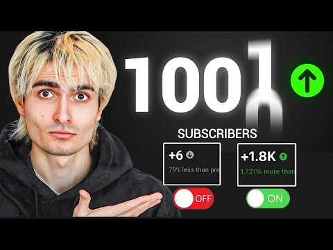 How I Got 1,000 Subscribers in 2 days by Clicking This YouTube Setting