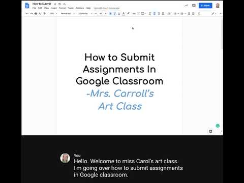 How to Submit Assignments In Google Classroom