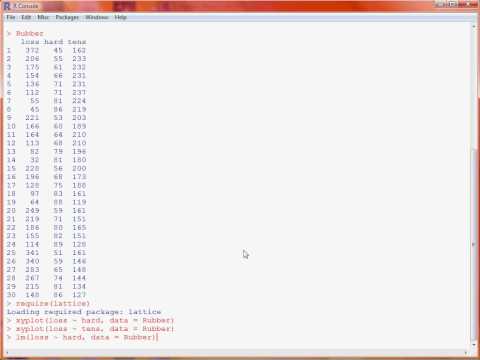 R Linear Regression