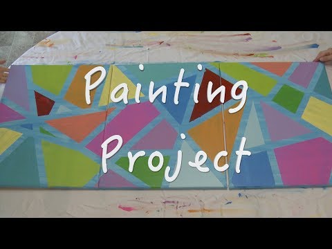 3 Canvas Painting Project