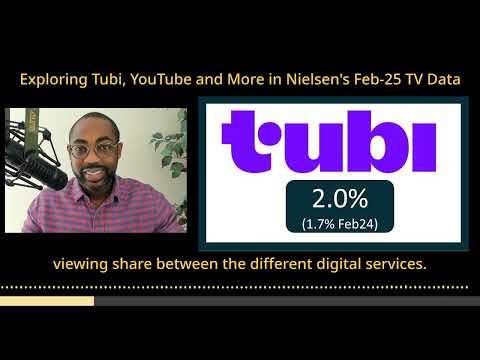 Exploring Tubi, YouTube and More in Nielsen's Feb-25 TV Data