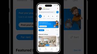Modern Real estate App UI design figma✨ #uidesign #figma #uiux