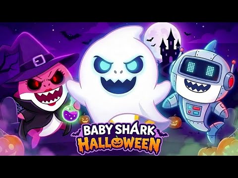 Baby Shark Halloween Zombie Sharks | Halloween Songs for Kids Compilation