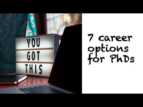 7 career paths for PhDs